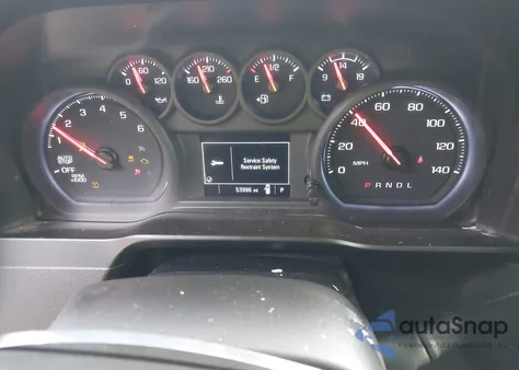 2021 Chevrolet Silverado 1500 2Wd Short Bed Custom z USA, uszkodzony, nr VIN 3GCPWBEK6MG185921